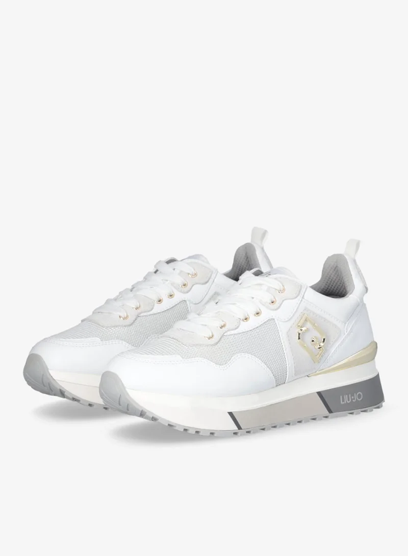 Liu Jo Leather and mesh sneakers