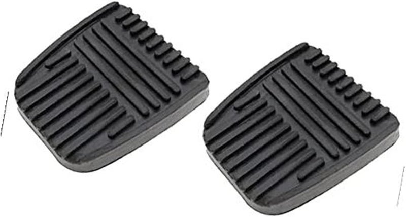 Vuzmode Car Clutch Brake Pedal Rubber Pad Cover 2PCS - Image 1