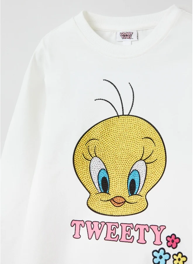 Ovs OVS Long-Sleeved T-Shirt With Tweety Print