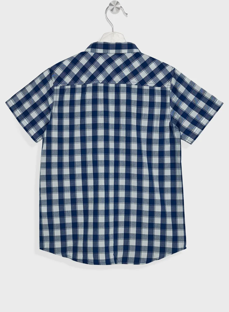 GUESS Youth Checked Shirt