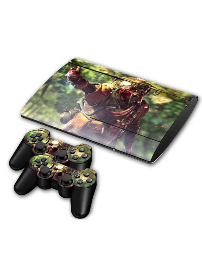 Ps3 Super Slim Skin Sticker Ps3 Ultra-thin Machine Body Sticker Seamless Film 4000-Colour:22 - Image 1