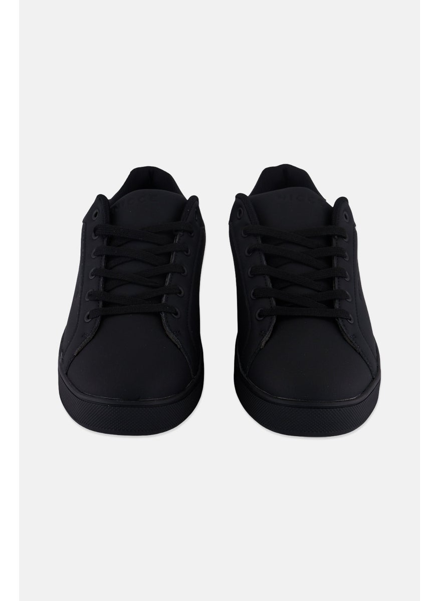Nicce - Men Lace Up Casual Shoes, Black - Image 1