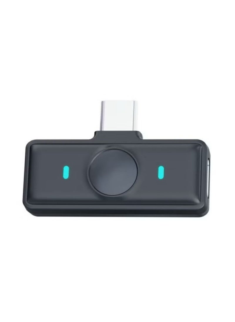 MOCOM SX21 Type-C and Iphone 2.4G Wireless Clip-On Microphone with ENC Noise Reduction, 360° Omnidirectional Condenser, Magnetic Clip, Plug & Play, 9-Hour Battery, for Vlog, Interviews, Live Streaming  - Image 3