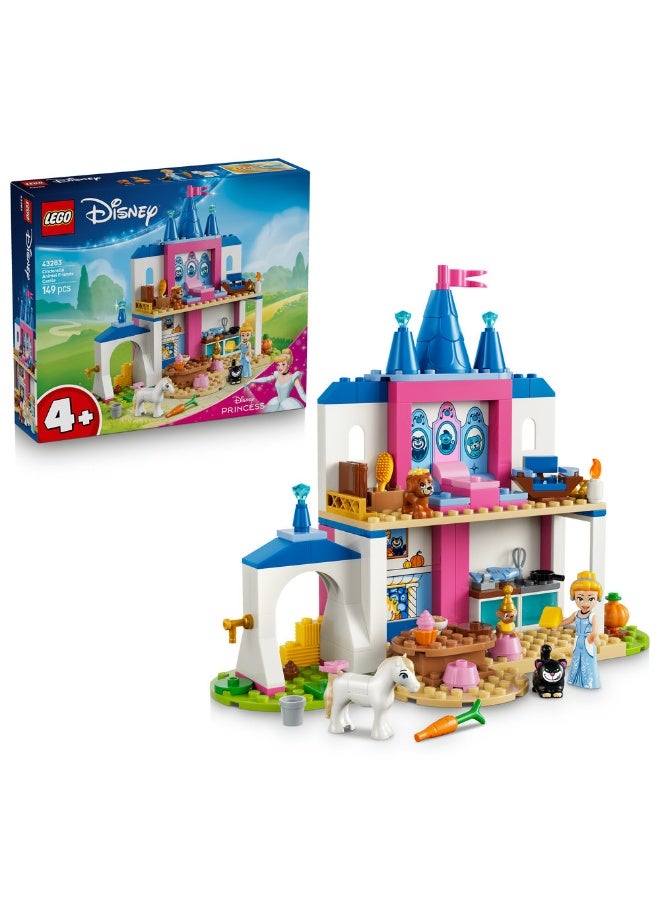 LEGO Disney Princess Cinderella Animal Friends Castle 43283 (Age 4+, 149 Pieces) - Image 1