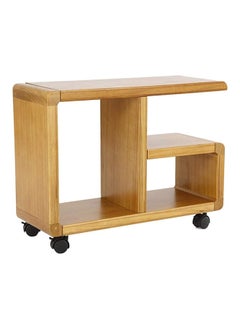 Generic Mobile Bedside Table  Wooden Coffee Table  Side Bookshelf  Small Coffee Table  60X23X45.5 Cm 