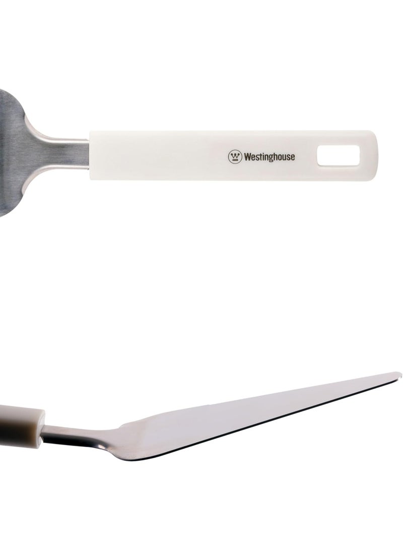 Westinghouse USA Stainless Steel Cake Server | Durable & Elegant Dessert Server for Cakes, Pies & Pastries | Comfortable Grip | Dishwasher Safe - Image 2