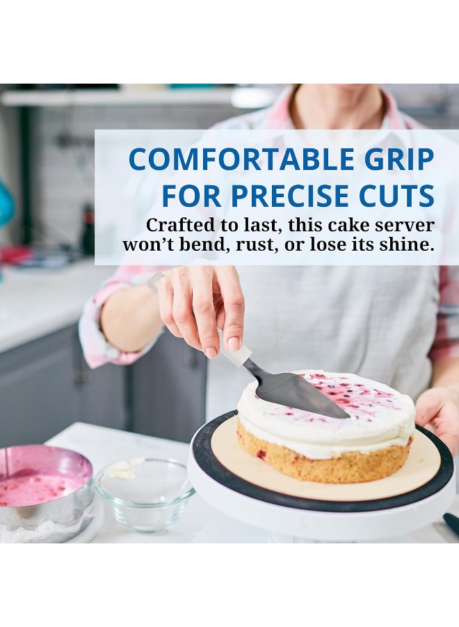Westinghouse USA Stainless Steel Cake Server | Durable & Elegant Dessert Server for Cakes, Pies & Pastries | Comfortable Grip | Dishwasher Safe - Image 5