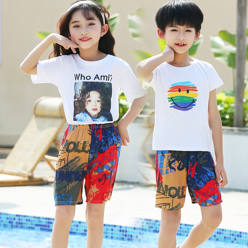Summer Children'S Shorts Children'S Cotton Silk Breathable Beach Pants Baby'S Cartoon New Printed Thin Pants - Image 3