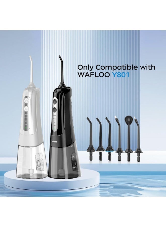 WAFLOO Replacement Jet Tips (6 Pieces) for Water Flosser Y801 - Image 3