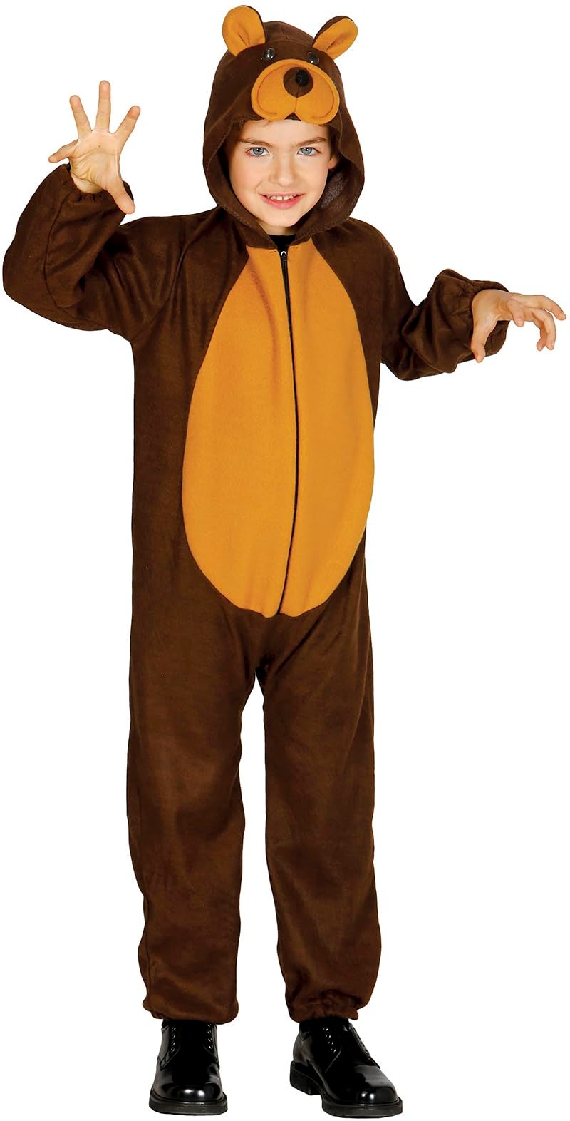 FIESTAS GUIRCA Child Brown Bear Costume M-(7/9 Years) - Image 1