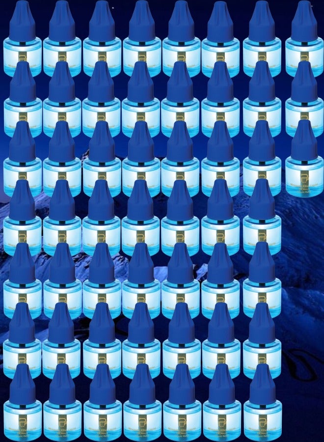 بيرون 52 قطع عبوة غيار سائل بيرون لجهاز قاتل الناموس 1080 ساعة ذو ريحة عطرية جميلة 45 مل - Image 1