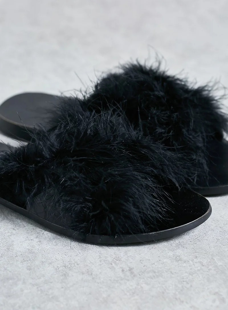 TOPSHOP Fenella Feather Sandals