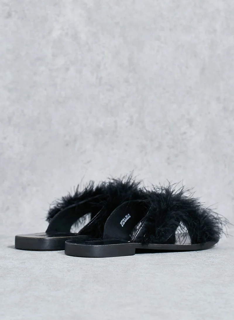 TOPSHOP Fenella Feather Sandals