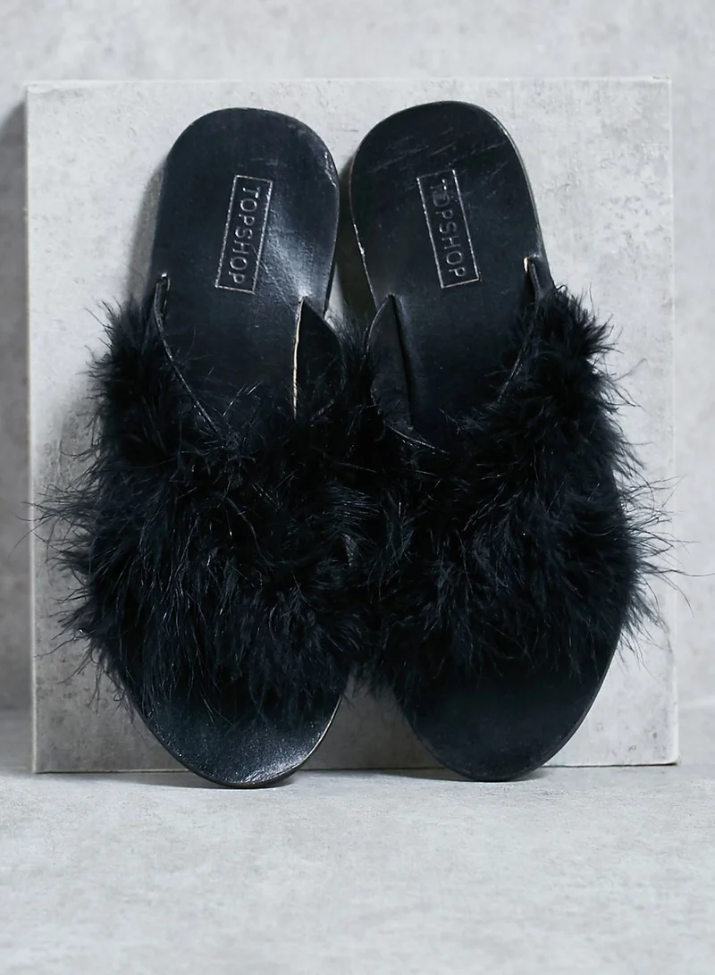 TOPSHOP Fenella Feather Sandals