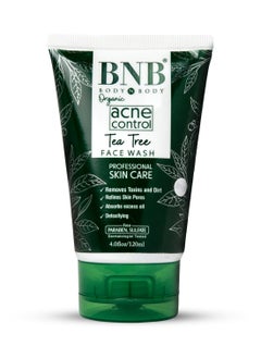 BNB Organic Acne Tea Tree Face Wash 120ml 