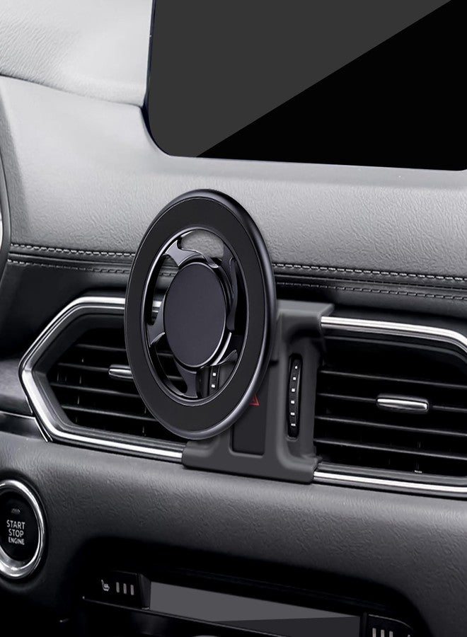 Mengfly Car Phone Holder, Car Air Vent Phone Stand Mount, for Mazda CX-5 2017-2024, for Mag-Safe Magnetic Navigation Bracket, for Mag-Safe Case, iPhone 17 16 15 14 13 12 Pro Max Plus Mini, All Phones - Image 1