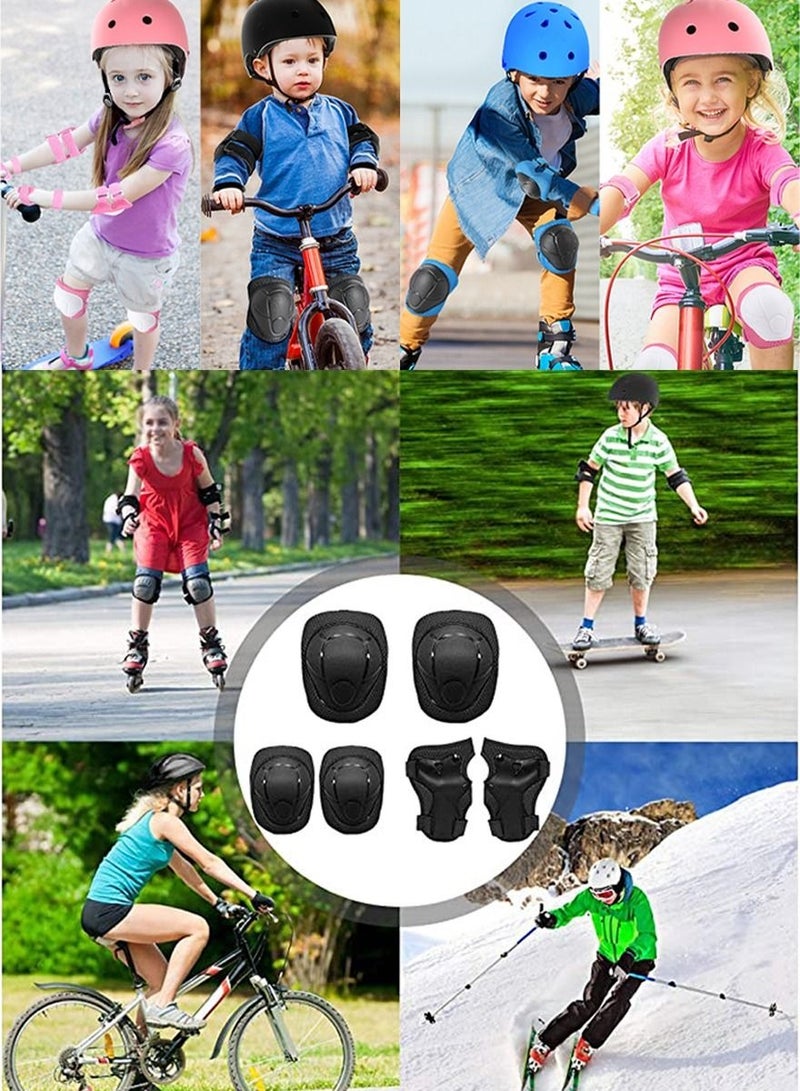 Generic WINNER Kids Skateboard Helmet Protective Gear Set of 7 Pieces for Scooter Cycling Roller Skating Use It as Bike Helmets It has Knee Pads Elbow Pads Wrist Guards and Adjustable 100% Safety Protects You - Image 4