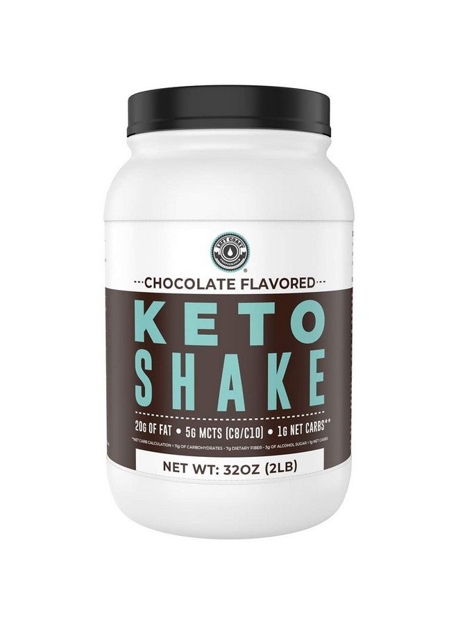 Left Coast Performance Keto Meal Replacement Shakes, Chocolate, 2lbs, Low Carb Keto Protein Shake Mix, MCT Powder, Grass Fed Hydrolyzed Collagen Peptides, Keto Breakfast Shake, 20g Fat, 14g Protein, 1 Net Carb, Zero Sugar - Image 1