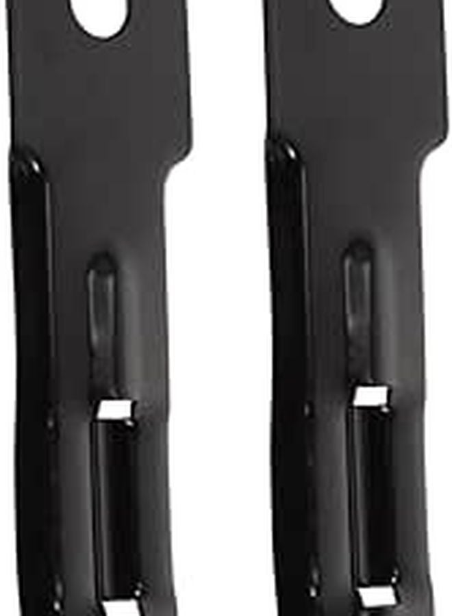 2Pcs Bicycle Flag Pole Bracket Set Triangular Mounting Kit for Enhanced Safety Easy Installation - Image 1