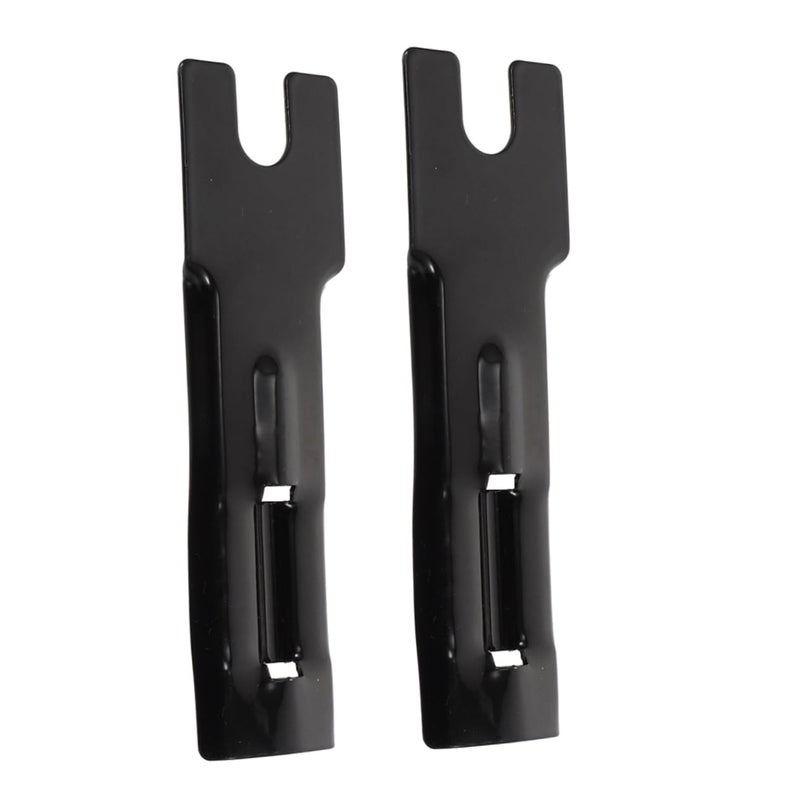 2Pcs Bicycle Flag Pole Bracket Set Triangular Mounting Kit for Enhanced Safety Easy Installation - Image 2