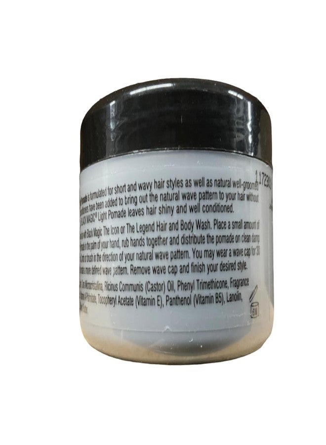 VORAGA ISOPLUS BLACK MAGIC LIGHT POMADE FOR SHINE 3.5 OZ - Image 3