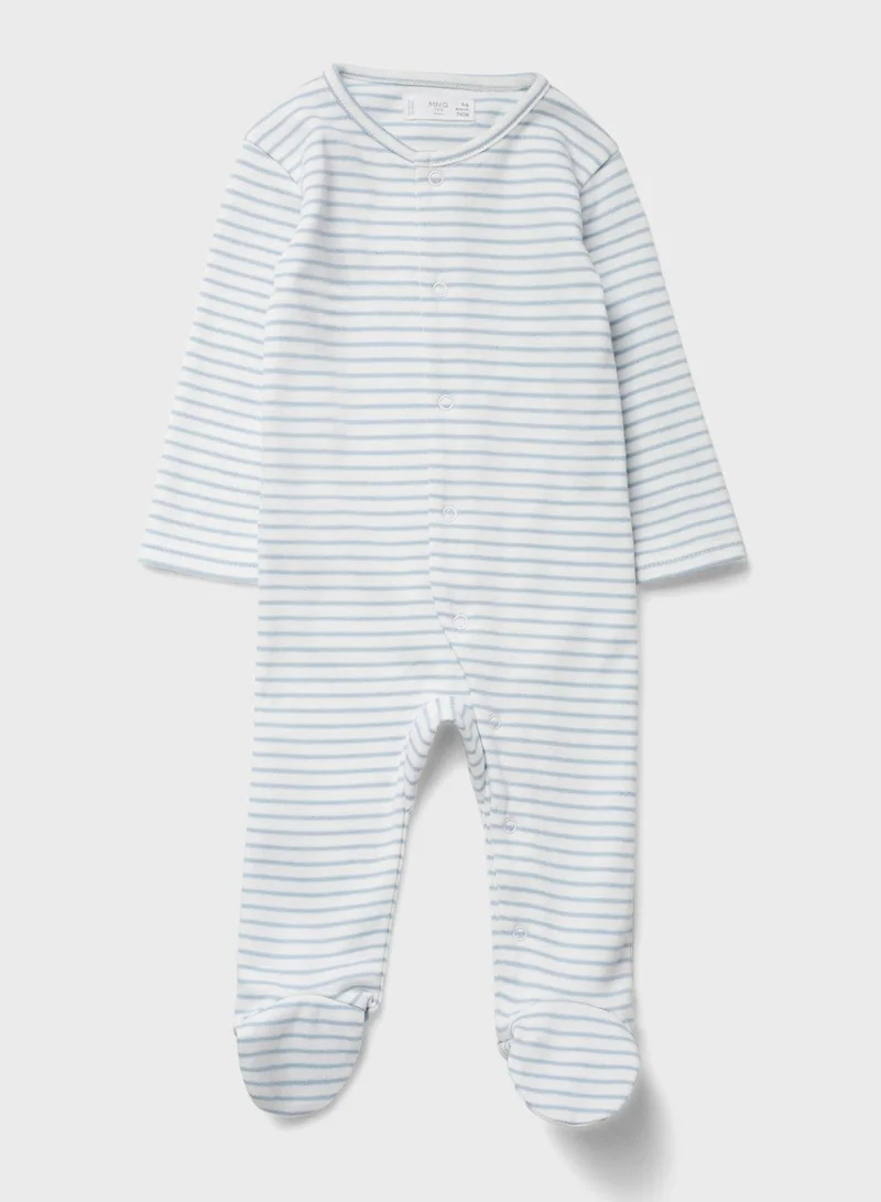 MANGO Infant Striped Onesie