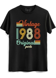 Alfa Tshirt Vintage 1988 Original Parts Black Tshirt  - Image 1