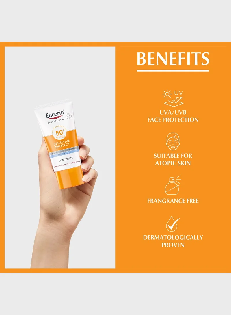 Eucerin كريم الشمس يوسيرين مع عامل حماية +50 - 50 مل