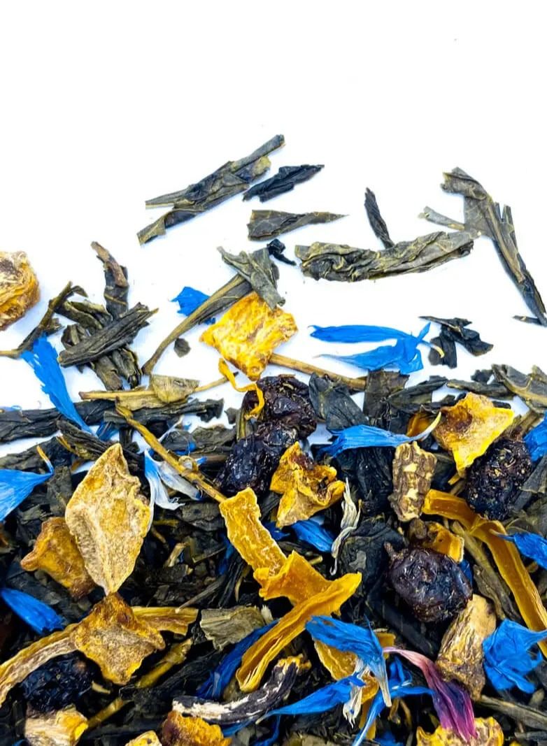 Tealand Green Tea Dandelion Bouquet Herbaceous Lightly Astringent Thirst Quenching Genuine and Antioxidant Rich - Image 1