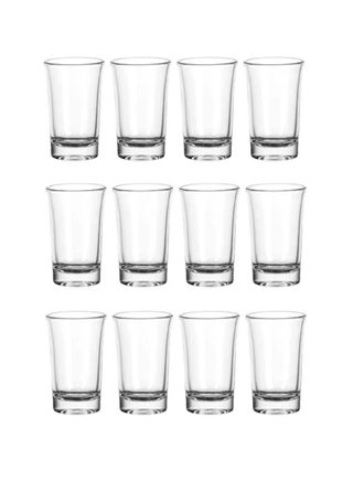 6-Pieces Round mini Glass Set with Heavy Base 40ml - pzsku/Z5AA5C03EE716154444DCZ/45/_/1719352040/00733043-cd01-495e-b430-46f03bd5b388