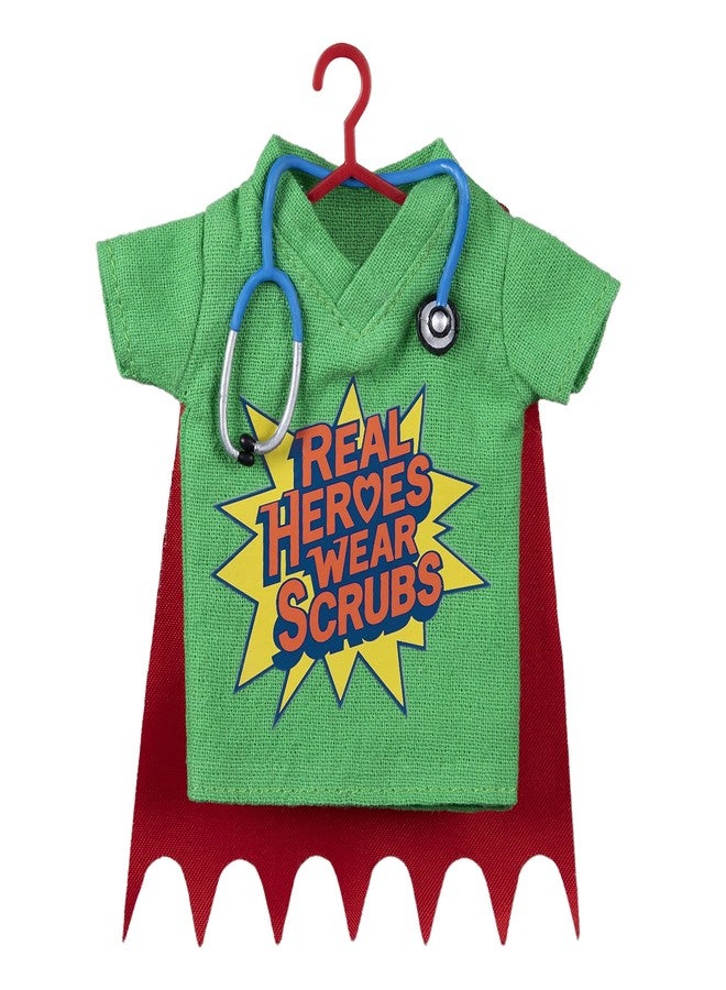 Hallmark Keepsake Christmas Ornament 2022, Healthcare Hero Scrubs, Fabric - Image 1