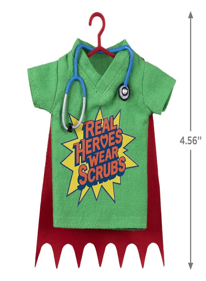 Hallmark Keepsake Christmas Ornament 2022, Healthcare Hero Scrubs, Fabric - Image 5