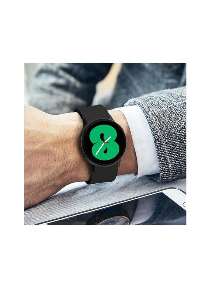 ملائكي  حزام الساعة 5 حزمة متوافق مع سامسونج غالاكسي ووتش 456 40mm / 44mm ووتش غالاكسي 456 كلاسيك 46mm 42mm ، 20mm سيليكون قابل للتعديل استبدال حزام الساعة - Image 3