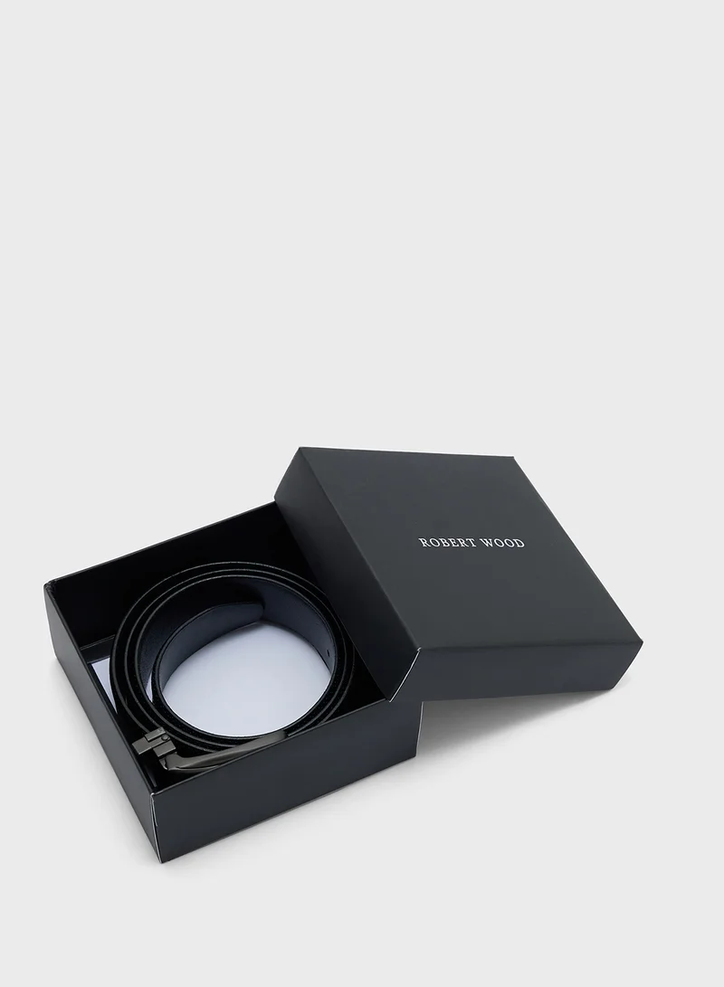 روبرت وود Genuine Leather 35Mm Resizable Formal Belt