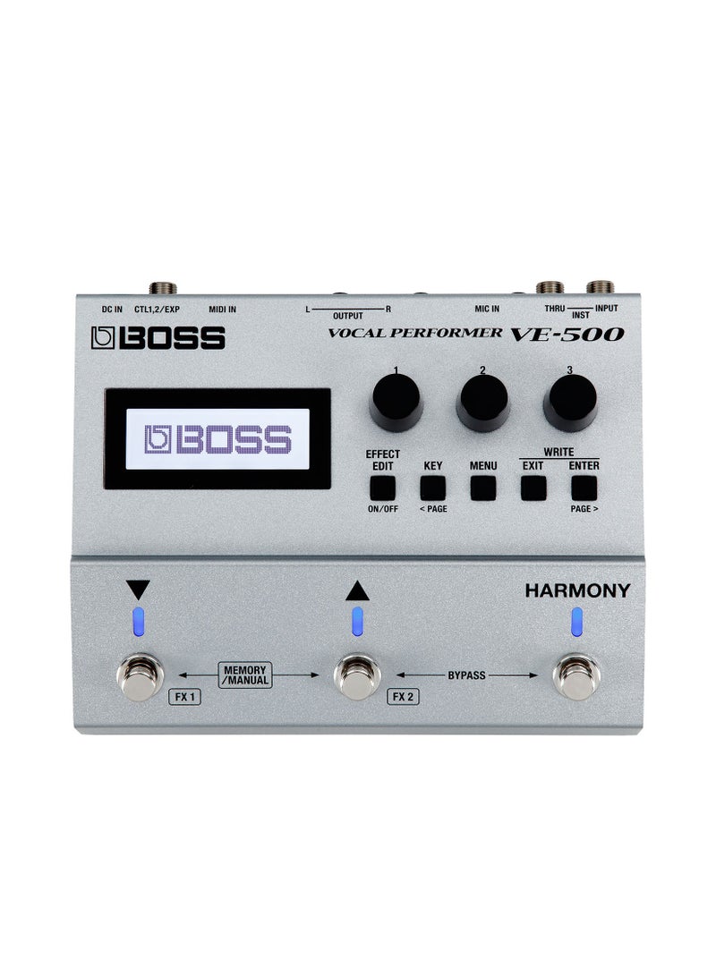 BOSS VE-500 Vocal Performer Pedal - Image 1