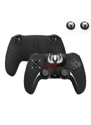 Soft Silicone Case for PS5 Controller - Spider-Man Design, Full Protection Shell with Joystick Caps - Anti-Drop, Official PlayStation 5 Accessory Included - pzsku/Z5AA608949368C7FFE2C3Z/45/1743157383/ee61afc2-e424-4331-949f-74c312aa4d1a