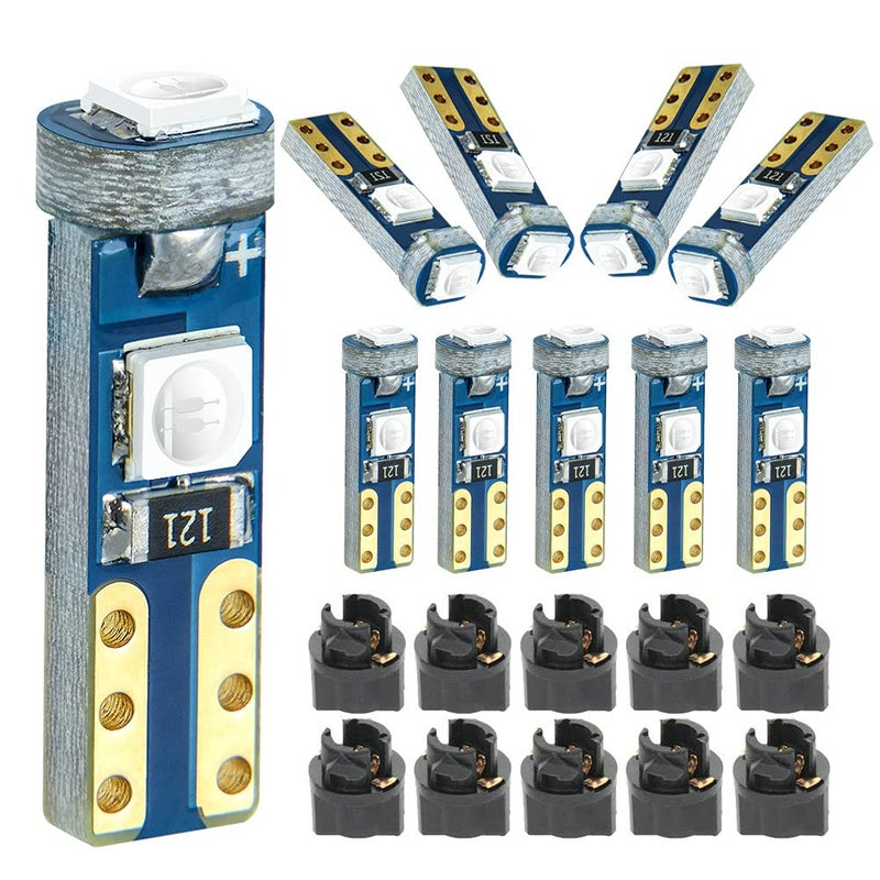 DODOFUN Green T5 37 74 PC74 PC37 LED Bulb Dashboard Instrument Light - Image 3