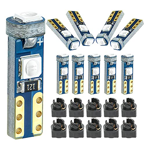 DODOFUN Green T5 37 74 PC74 PC37 LED Bulb Dashboard Instrument Light - Image 1