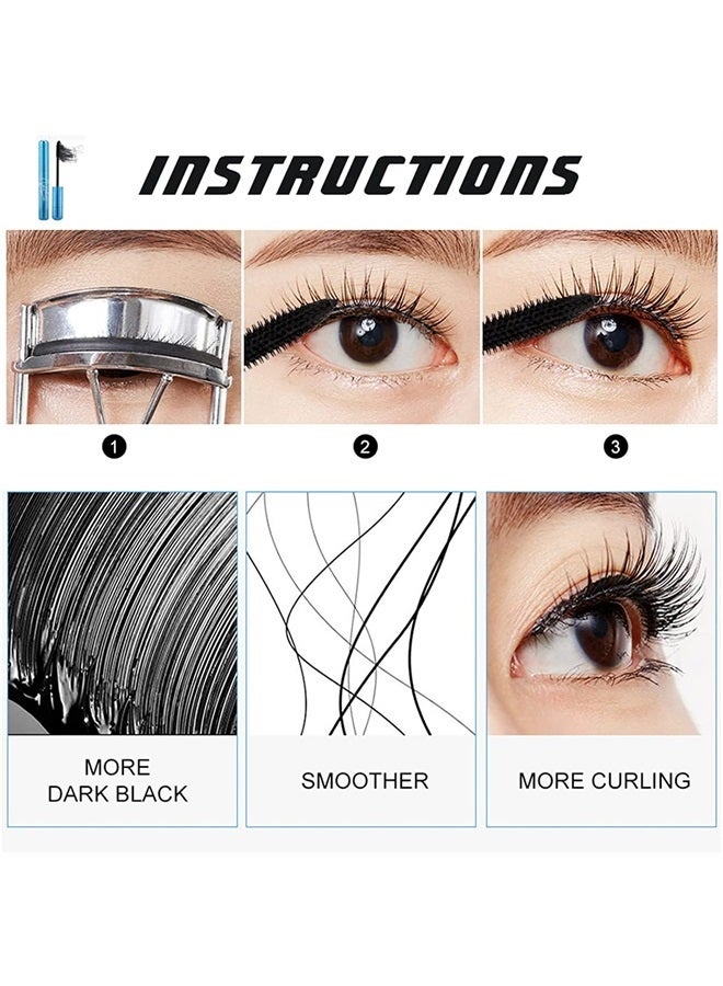 BANGFENG Mascara for Older Women, Black Mascara for Seniors with Thinning Lashes Waterproof Volumizing Mascara, Hypoallergenic Mascara for Sensitive Eyes (Pack of 1) - Image 3