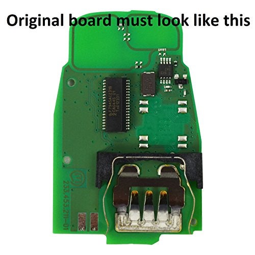 KeylessOption Keyless Entry Remote Control Car Smart Key Fob Replacement for Audi IYZFBSB802 (Pack of 2) - Image 5