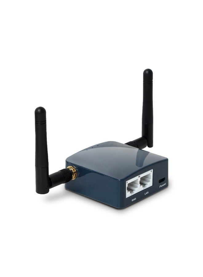 GL.iNet GL-AR300M16-Ext (Shadow) Portable Mini Travel Wireless Pocket Router – WiFi Router | OpenWrt | 2× Ethernet Ports | OpenVPN/Wireguard VPN for Public & Hotel Wi-Fi | USB 2.0 Port | 2× External Antennas - Image 2