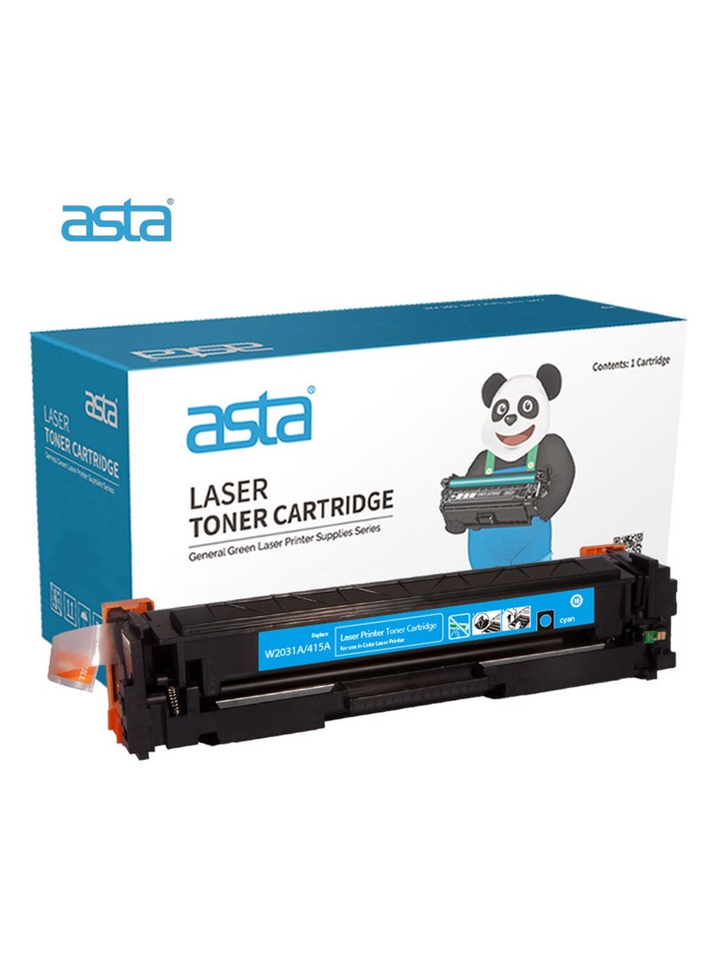 ASTA 479fdw W2031A 415A With Chip Toner Cartridge Compatible For HP Color LaserJet Pro M454dn M454dw MFP M479fdw M479dw M479fnw M479 M479fdn Printer Replacement Office Consumable W 2031 415 A - Image 1