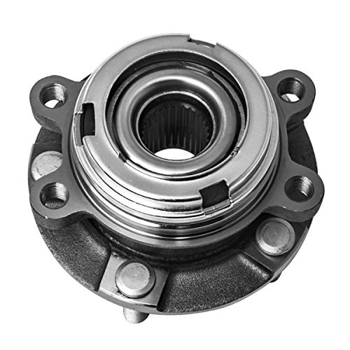 AUQDD 513294 Front Wheel Hub and Bearing Assembly (29 Spline Quantity,5 Lug Hub) Compatible with 2007-2012 Ni-ssan Altima w/2.5L, 2003-2007 Murano, 2004-2009 Quest # 40202ZX00A 513310 - Image 3