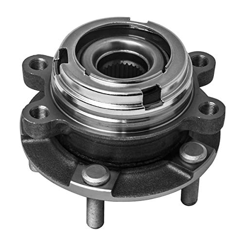 AUQDD 513294 Front Wheel Hub and Bearing Assembly (29 Spline Quantity,5 Lug Hub) Compatible with 2007-2012 Ni-ssan Altima w/2.5L, 2003-2007 Murano, 2004-2009 Quest # 40202ZX00A 513310 - Image 1