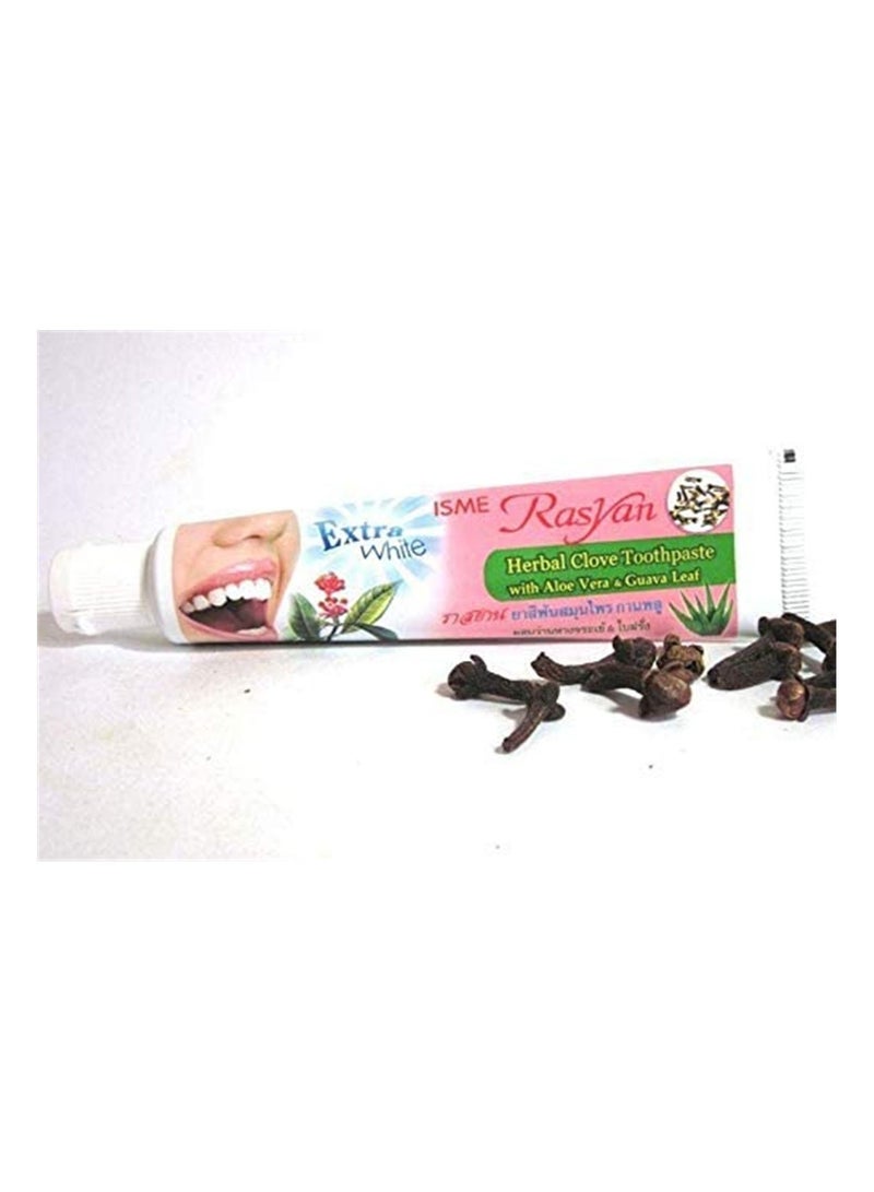 Rasyan Isme Rasyan Herbal Clove Toothpaste with Aloe Vera and Guava Leaf - Image 2