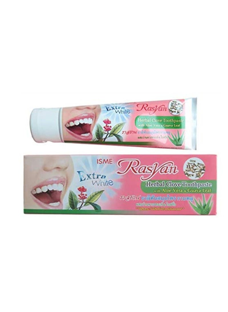 Rasyan Isme Rasyan Herbal Clove Toothpaste with Aloe Vera and Guava Leaf - Image 1
