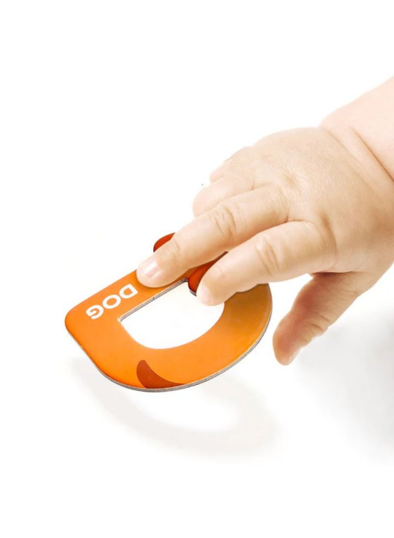 MiDeer مغناطيس الأبجدية الحيوانية – 26 قطعة | حروف مغناطيسية من A إلى Z مع رسومات حيوانات | لعبة تعليمية لمرحلة ما قبل المدرسة للأطفال الصغار | مغناطيس الثلاجة للتعلم المبكر وتطوير اللغة - Image 5