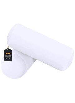 Somerfield Somer Field – Super Soft Fiber Filled Bedding Bolster, Quality Packed White Bed Pillow Insert 02 Pc - Indoor Decorative Pillows - Best Buy - White..(6 X 16 Inch)(15 X 40 CM)  - Image 1