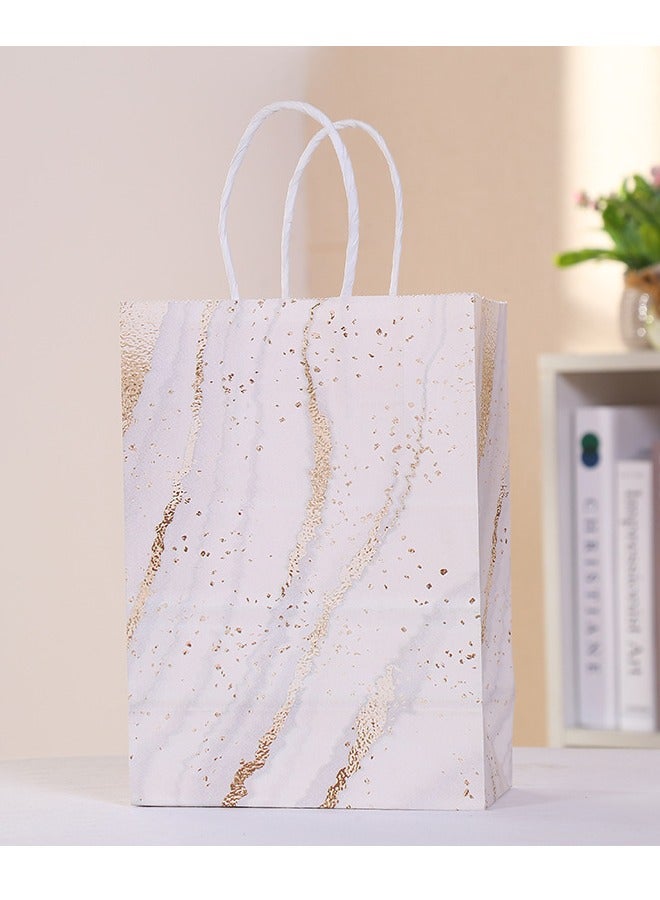 phomemo 20 Pieces Party Favor Bags,Shopping Bag,Party Bags For Kids, supplies Snack candy Gift Bag Food Bags,Double-Sided Bags For Birthday Wedding Celebrations Party Favors 21*15*8 (Five colors) - Image 5