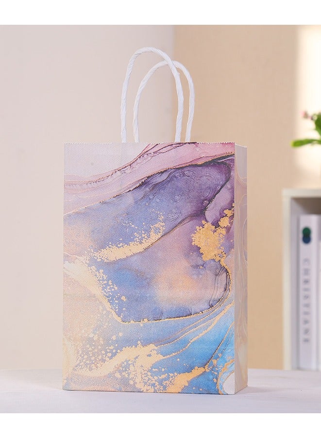 phomemo 20 Pieces Party Favor Bags,Shopping Bag,Party Bags For Kids, supplies Snack candy Gift Bag Food Bags,Double-Sided Bags For Birthday Wedding Celebrations Party Favors 21*15*8 (Five colors) - Image 3